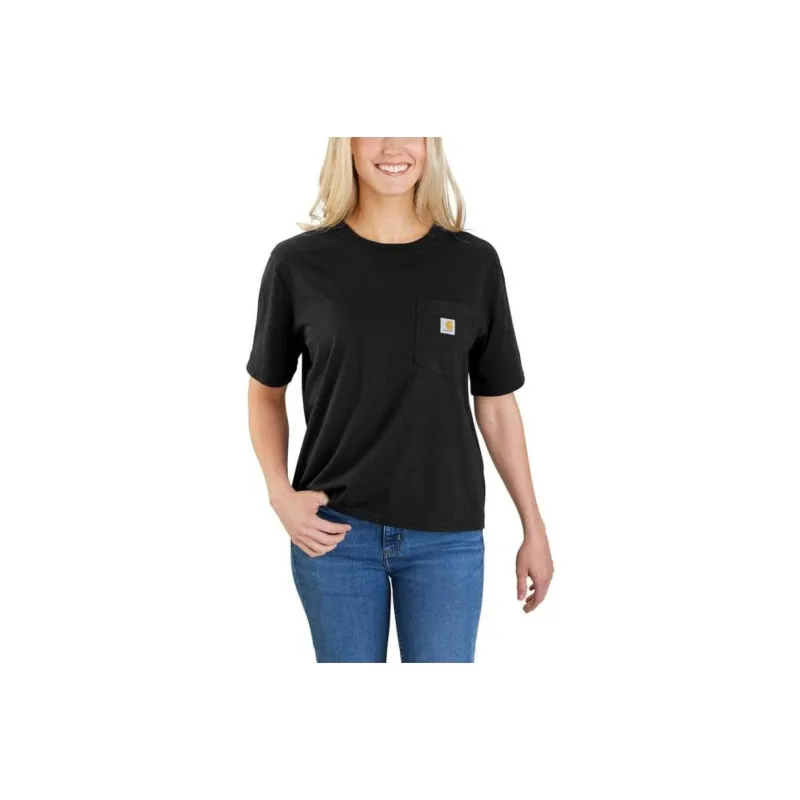 Carhartt 106122 LIGHTWEIGHT SHORT-SLEEVE CREWNECK T-SHIRT T-Shirt LOOSE FIT Women's-1