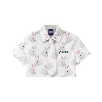 QISENYAR Crop Tops Women's