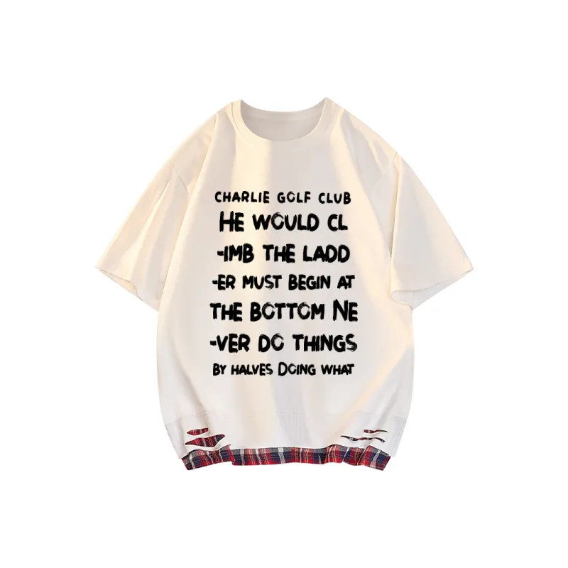 CHARLIE GOLF T Shirts Unisex-0