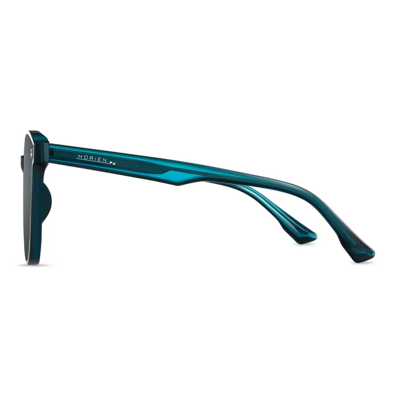 HORIEN TR/Memory Plastic Oval Sunglasses Unisex-8