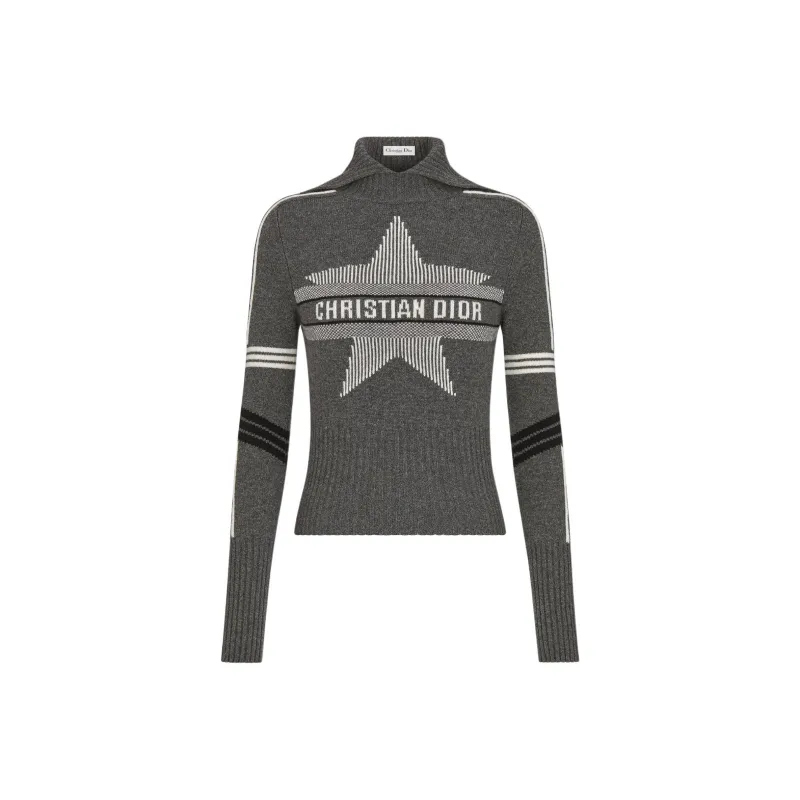 DIOR Dioralps Sweater Women's Gray-0