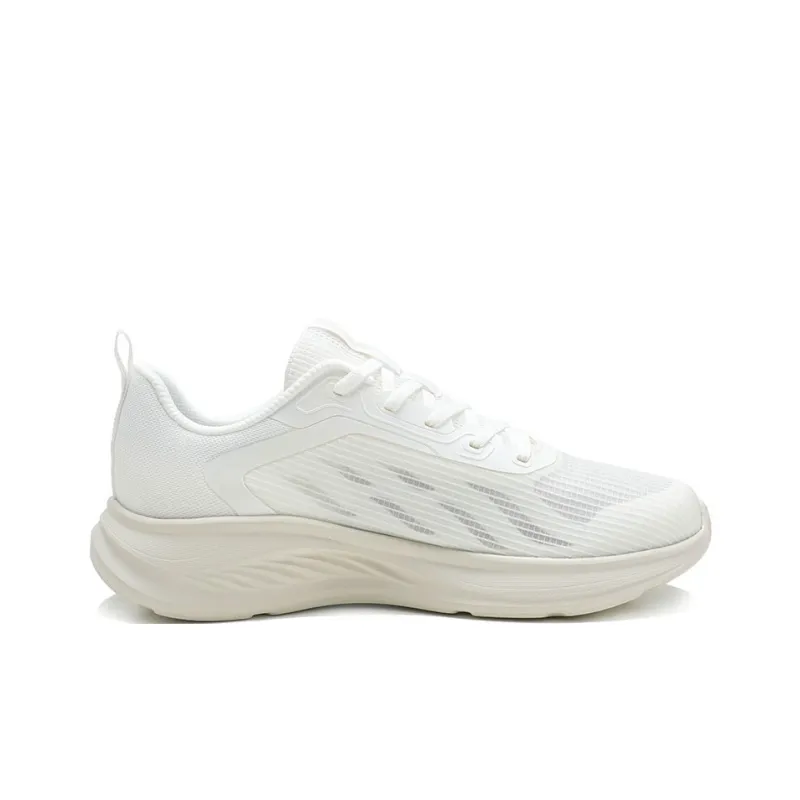 XTEP Cushioning And Breathable Low Top Casual Running Shoes Men's Sail White Tea White-1