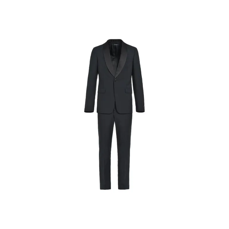 PRADA Single breasted Wool mohair Tuxedo-0