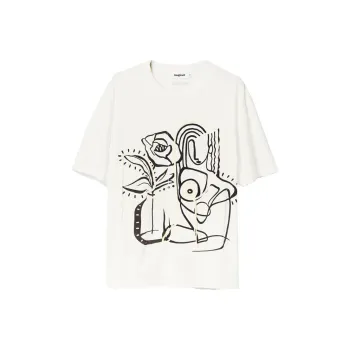 Desigual T Shirts Women's White
