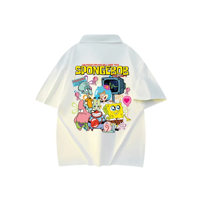 SPONGEBOB SQUAREPANTS Polo Shirt Unisex-2