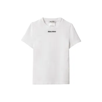 MIU MIU Regular T Shirt Women's White