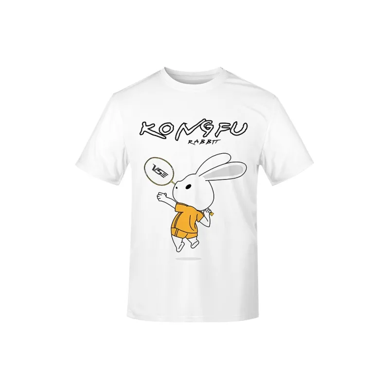 Venson Badminton Clothing Unisex White-0