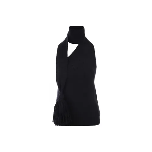 Bottega Veneta Wraparound Neck Tassel Embellished Top
