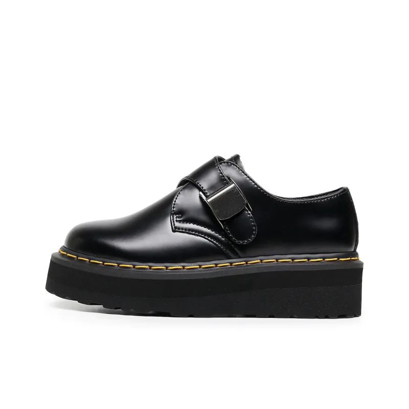 SITULANG Anti Slip And Wear Resistant Height Increasing Low Top Casual Shoes Unisex Black-0