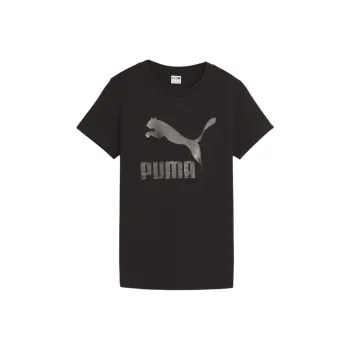 PUMA Classics Shiny Logo Women's Tee