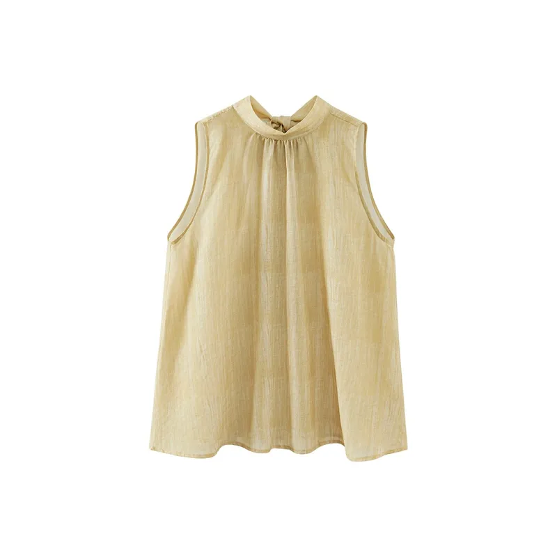 TOUCH Shirt Women's Khaki Yellow-2