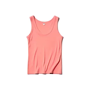 UNIQLO Tank Tops Women's Light Orange