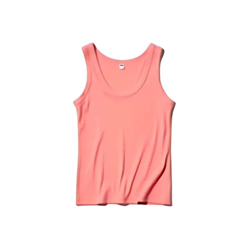 UNIQLO Tank Tops Women's Light Orange-0
