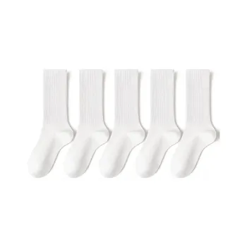 B&C.Room Knee High Socks Spring Summer Unisex 5 Pack Combo Set