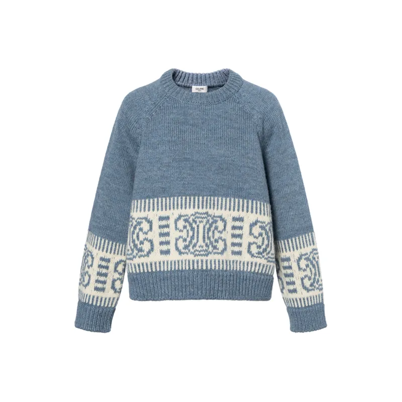 CELINE SS22 Sweater Women's Blue-0