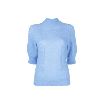 Tommy Hilfiger High neck Cropped sleeve Jumper