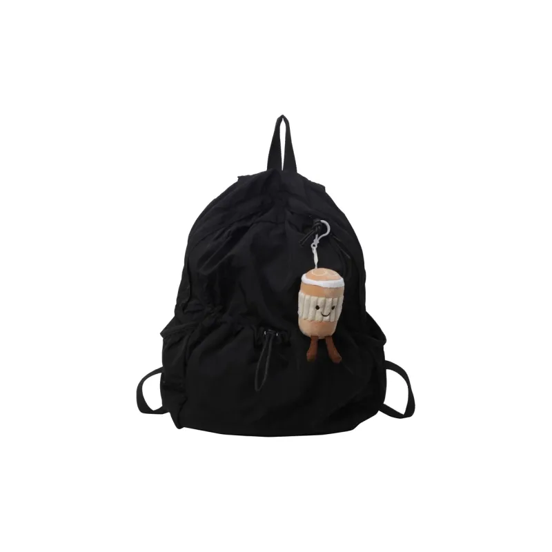 GEERDUN Nylon Fabric Backpack Unisex Multicolor-8