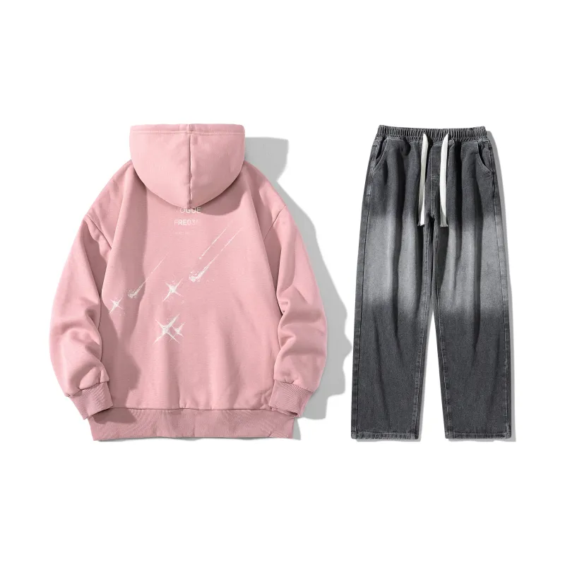 FREO3N Sweatshirt Sets Unisex-36