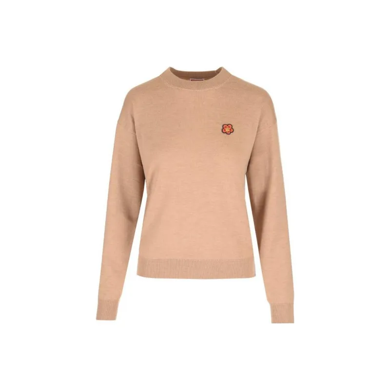 KENZO Boke Flower patch Wool Jumper-0