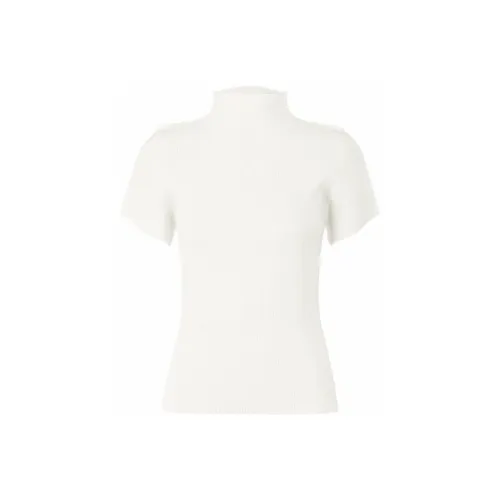 PLEATS PLEASE ISSEY MIYAKE SS22 Regular T Shirt Women's White