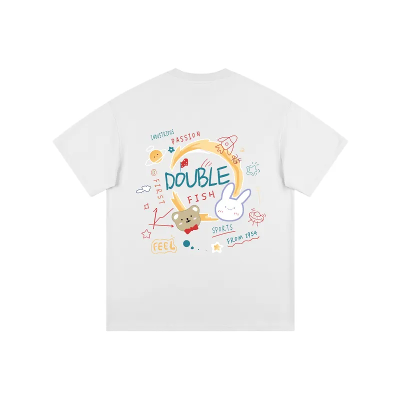 DOUBLE FISH T Shirts Unisex-3
