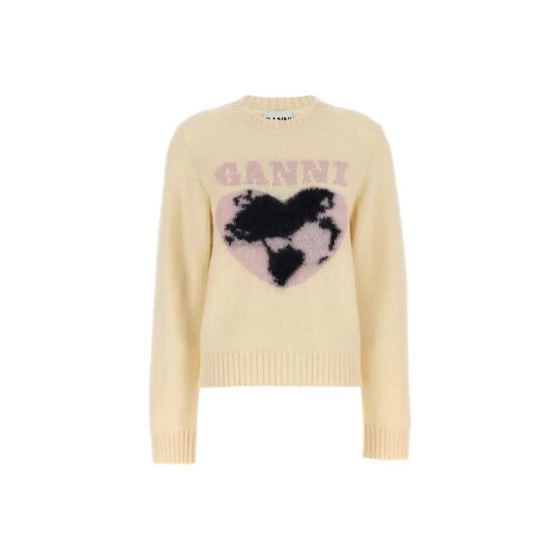 GANNI Sweaters Women's Yellow-0