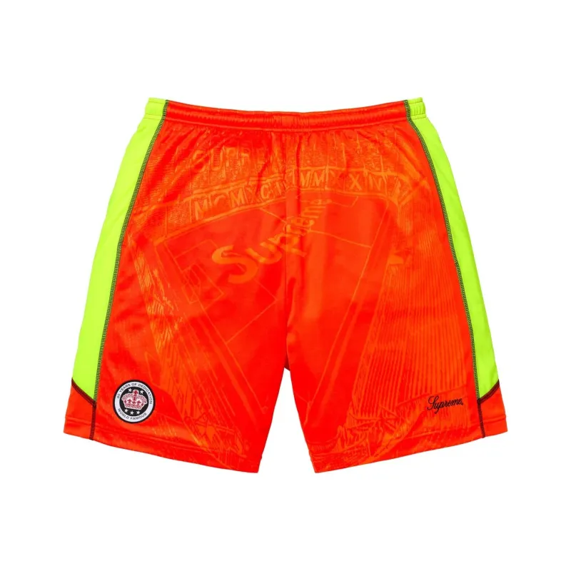 Supreme SS24 WEEK19 JACQUARD SOCCER SHORT Soccer Bottom Unisex-4