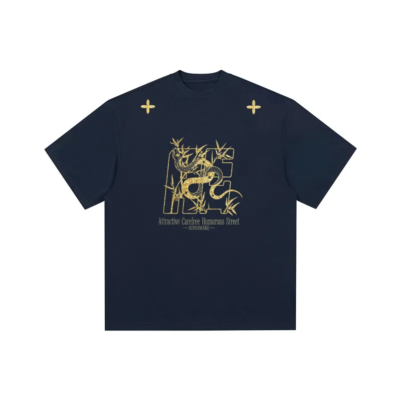 ACHS AWAKE Short Sleeved T Shirts Unisex-12