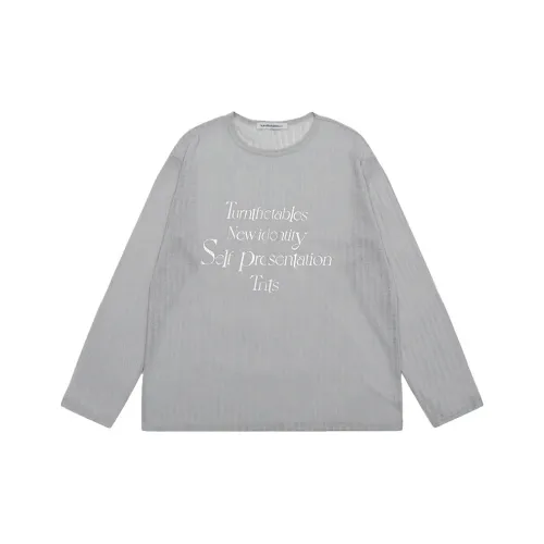 TURNTHETABLES Drop Shoulder Sleeve T Shirt Women's