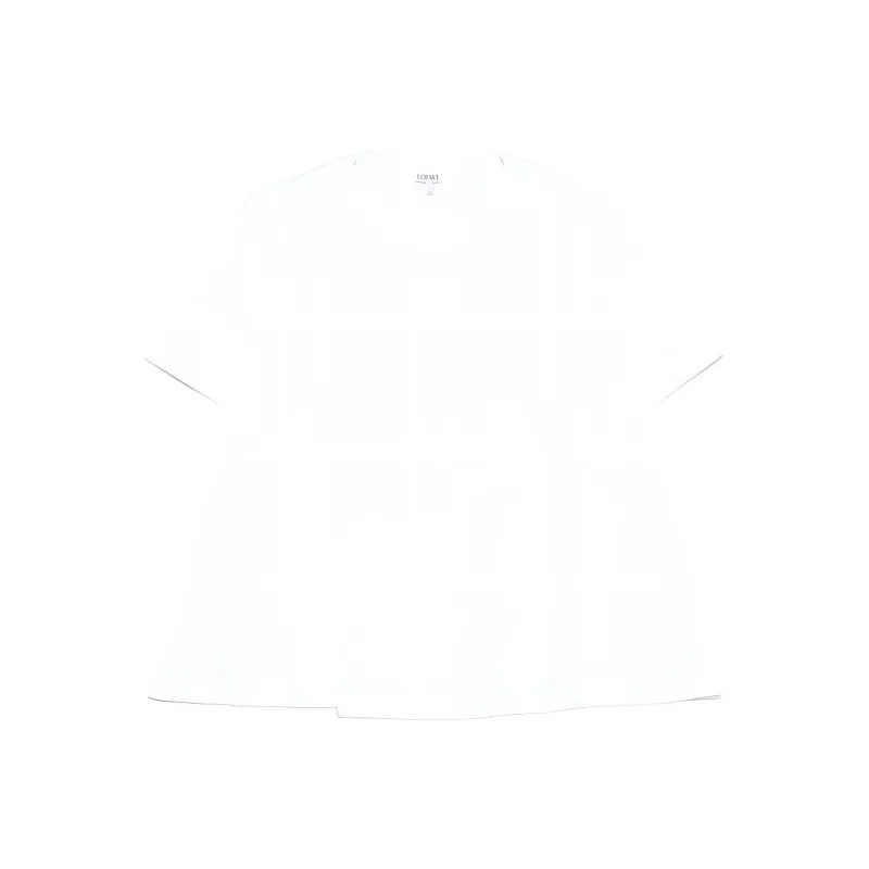 LOEWE Anagram embroidered T shirt-0