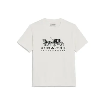 COACH SS22 Regular T Shirt Women's White