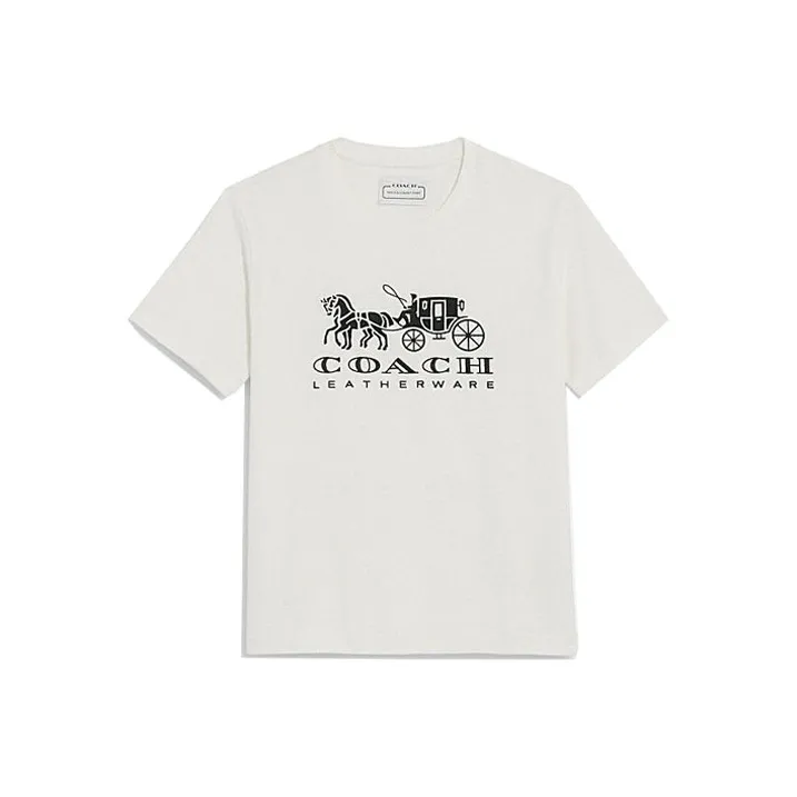 COACH SS22 Regular T Shirt Women's White-0