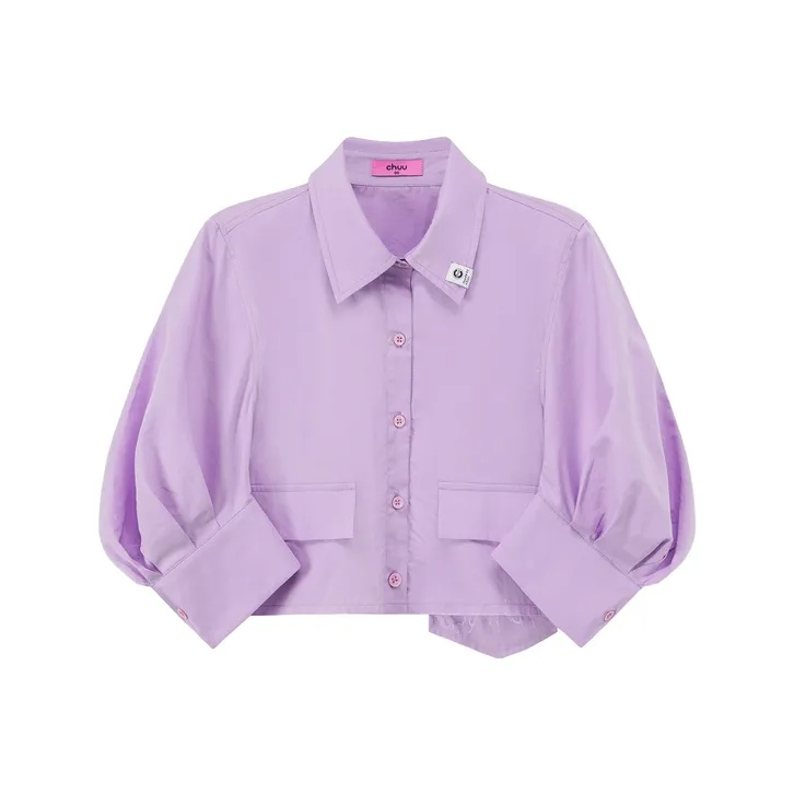 CHUU Crop Tops Women's-4