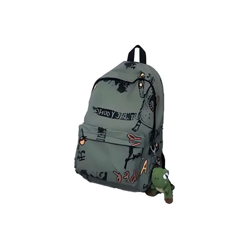 G FAVOR Nylon Fabric Backpack Unisex Multicolor-3