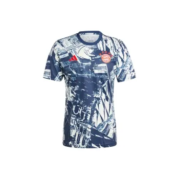 Adidas Fc Bayern Pre Match Jersey Soccer Jerseys Men's Dark Indigo