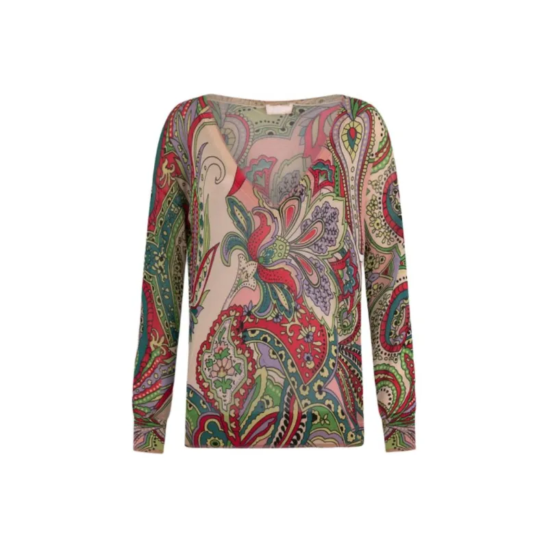LIU·JO Bandana jacquard Top-0