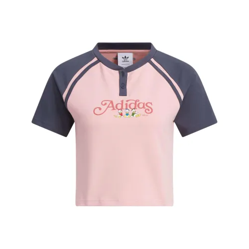 Adidas x DISNEY T Shirt Women's Miracle Purple Pink