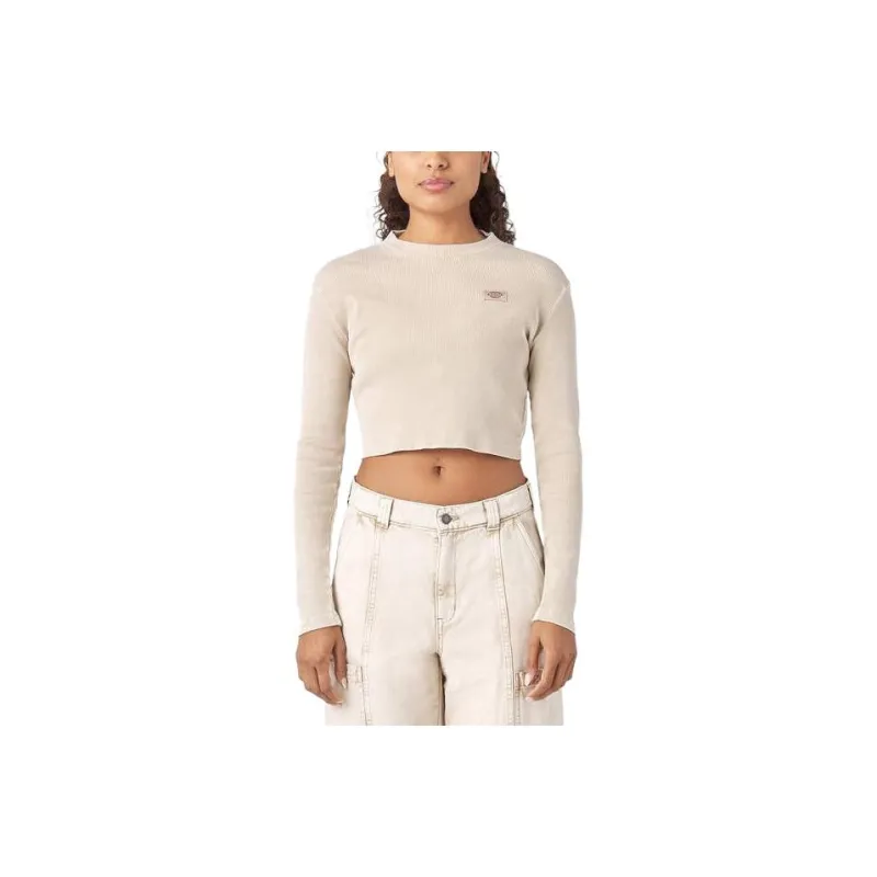 Dickies Regular T-Shirt Women's Beige-0