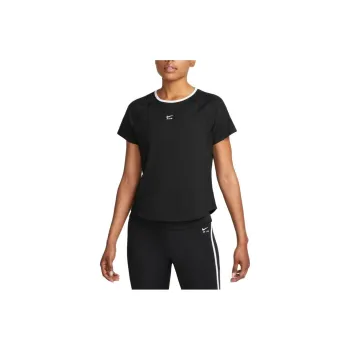 Nike Air Dri FIT Polera T Shirt Women's Black