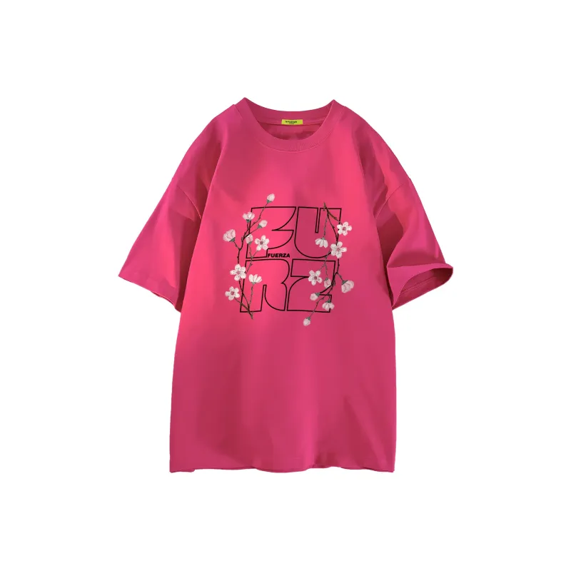 FUERZA Drop Shoulder Sleeve T Shirt Unisex-23