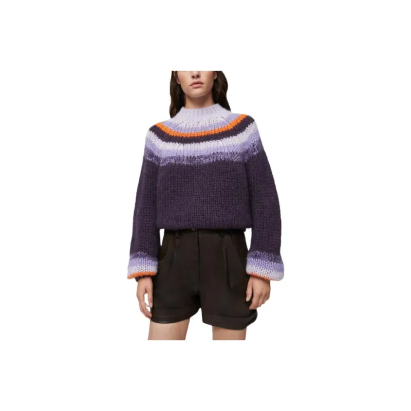 Maje Sweaters Women's Purple-0