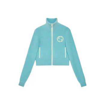 GUCCI SS24 Sweater Women's Blue