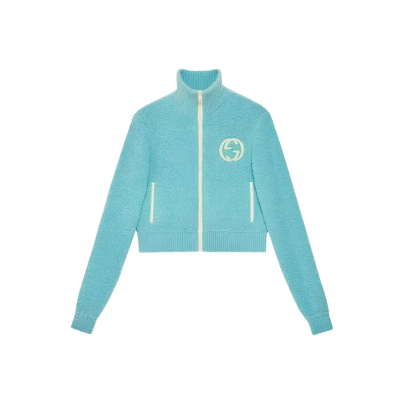GUCCI SS24 Sweater Women's Blue-0