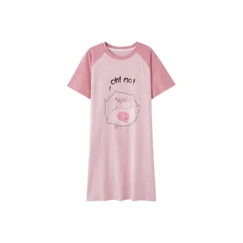 FENTENGCARE Nightgown Women's Pink