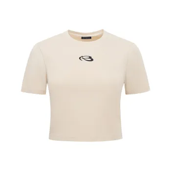 BING Set in Sleeve Short Sleeved T Shirts Women's