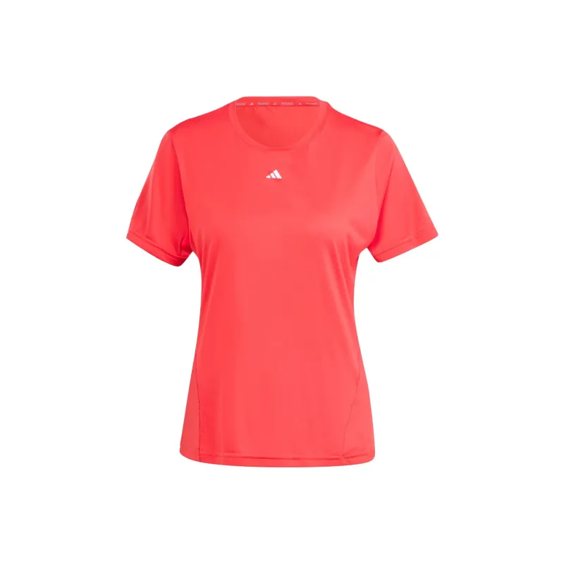 Adidas Clothing T Shirts Women's Red-0