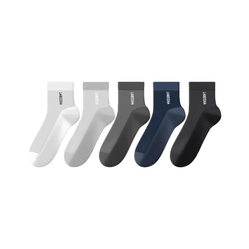 Lanza Mid Calf Socks Men's 5 Pack