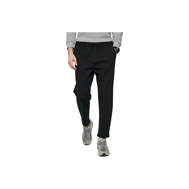 Dance With Wolves Casual Pants Men's Black-0
