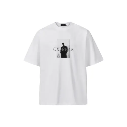 OX FREAK T Shirts Unisex White