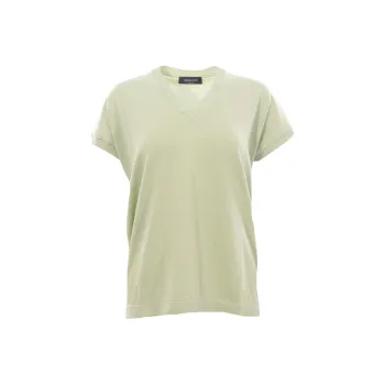 Fabiana Filippi Sequin Detailed V Neck Knitted Top